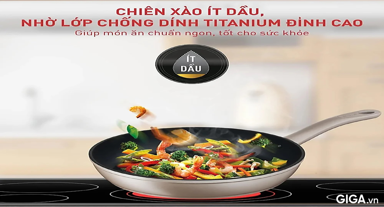 Chảo chiên Tefal Sensations H9100514 chính hãng